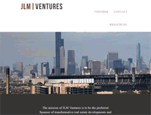 Tablet Screenshot of jlmventures.com